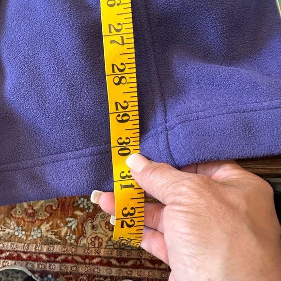 Athleta switchback‎ size Small purple fleece peacoat - Picture 14 of 15
